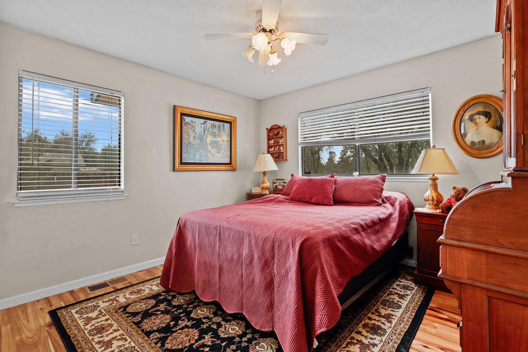 17618 Flowers Lane Anderson, CA 96007 - Photo 15 of 37 a bedroom with bed and a window