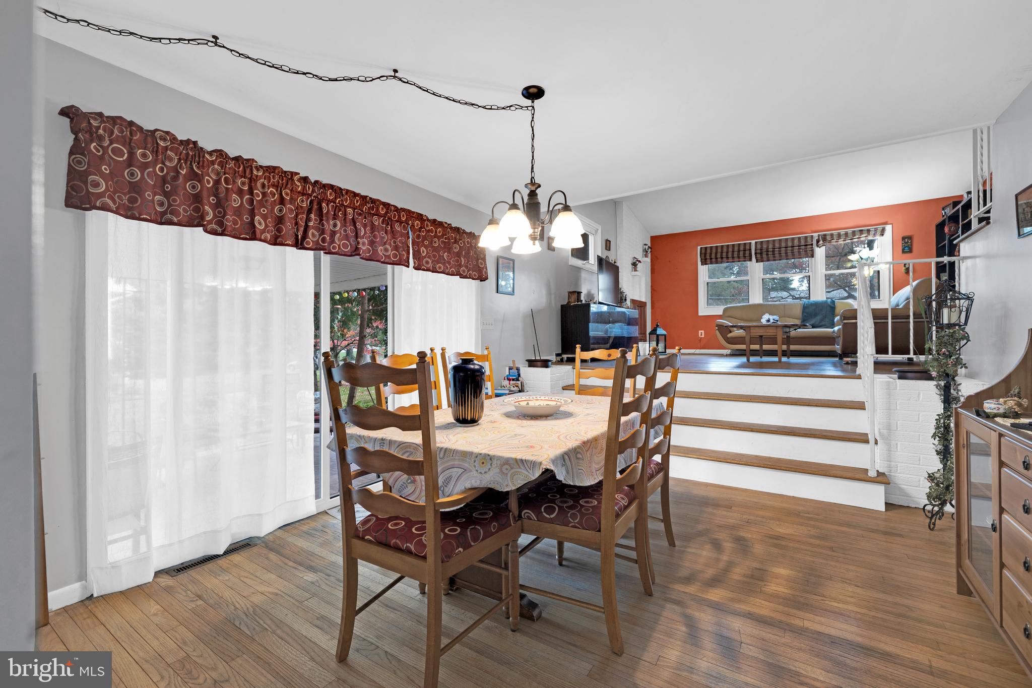 411 North Tulpehocken Road Reading, PA 19601 - Photo 8 of 27 a view of a dining room with furniture window and wooden floor