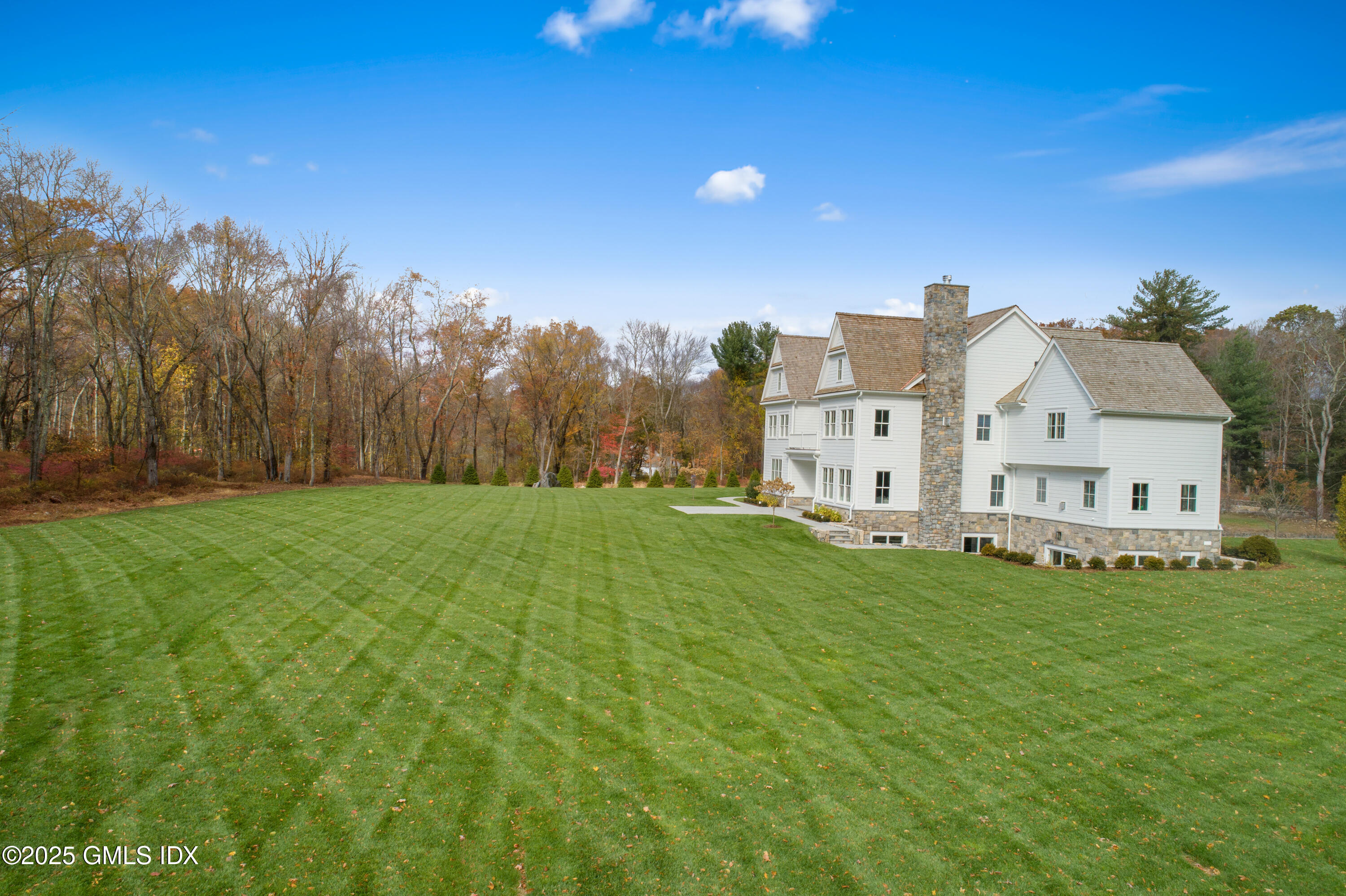 928 West Road New Canaan, CT 06840 - Photo 40 of 40 Aerial Backyard