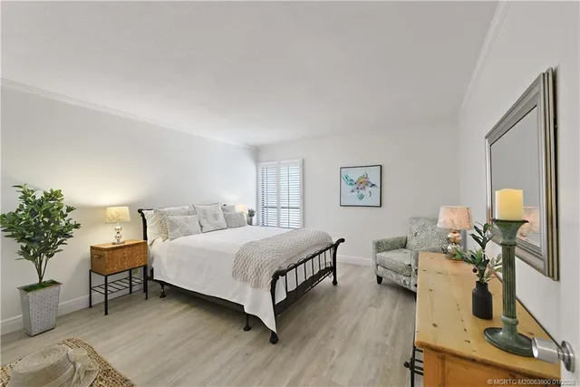 a view of a green field with clear sky