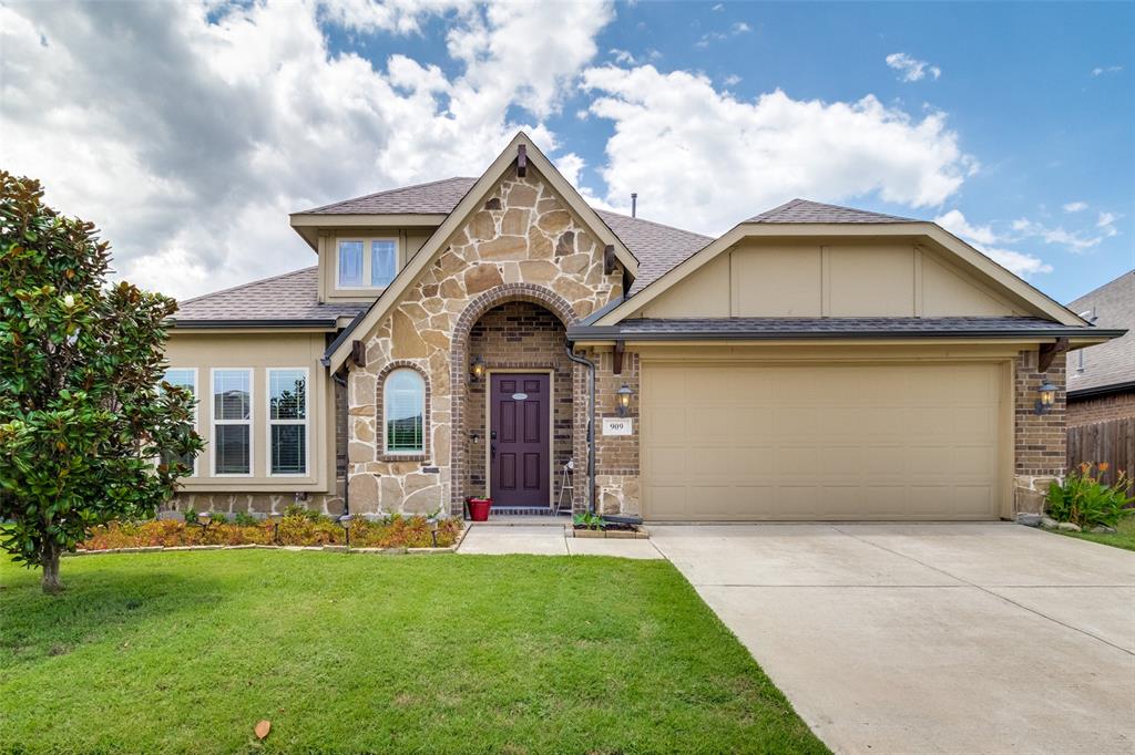 909 Calder Court Anna, TX 75409 - Photo 1 of 1 a front view of a house with a yard