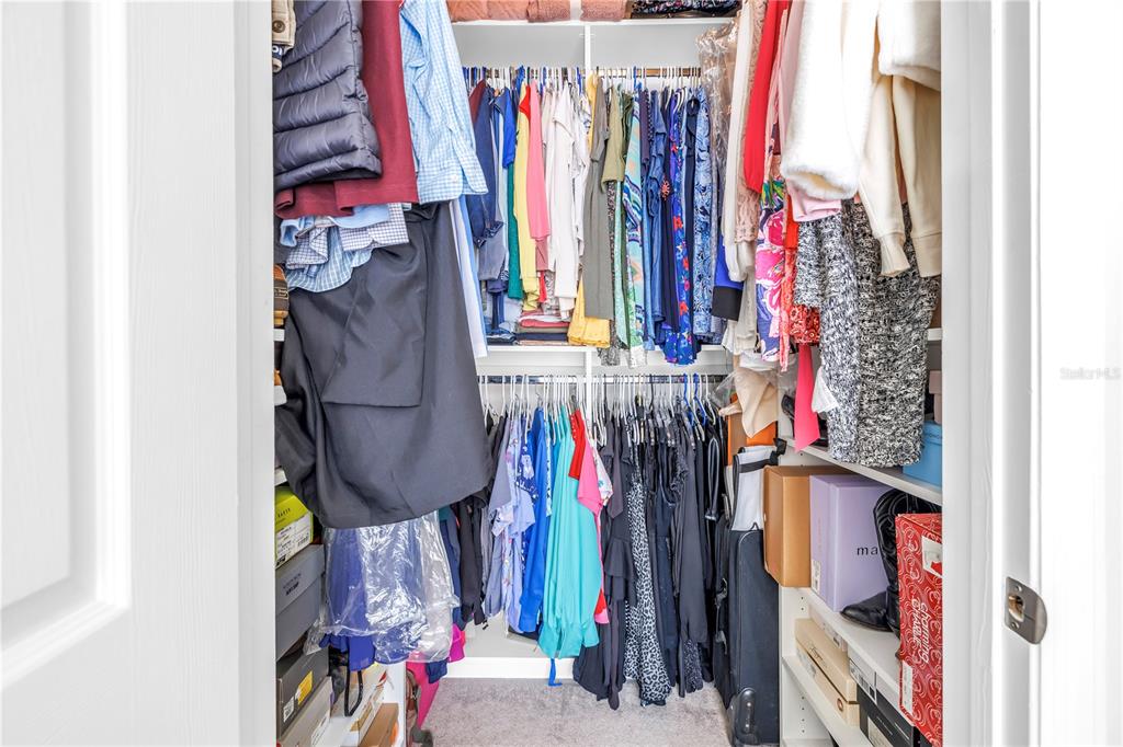 4206 Bay Club Circle, Unit 4206 Tampa, FL 33607 - Photo 19 of 60 a view of walk in closet with clothes
