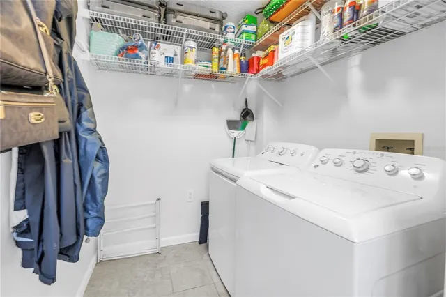 a view of a door and a window