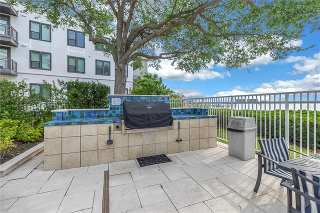 a view of outdoor space with signage