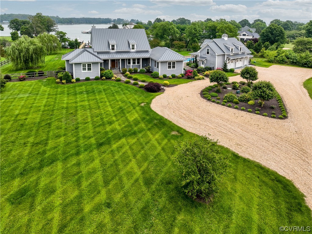 34 Crabshell Lane Kilmarnock, VA 22482 - Photo 2 of 50 an aerial view of a house with a big yard