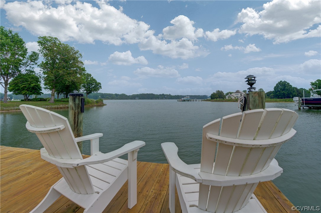 34 Crabshell Lane Kilmarnock, VA 22482 - Photo 50 of 50 a terrace of a house with outdoor seating