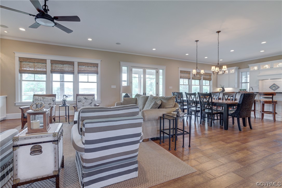 34 Crabshell Lane Kilmarnock, VA 22482 - Photo 10 of 50 a view of a dining area with furniture