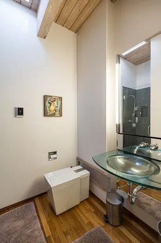 a room with furniture and window