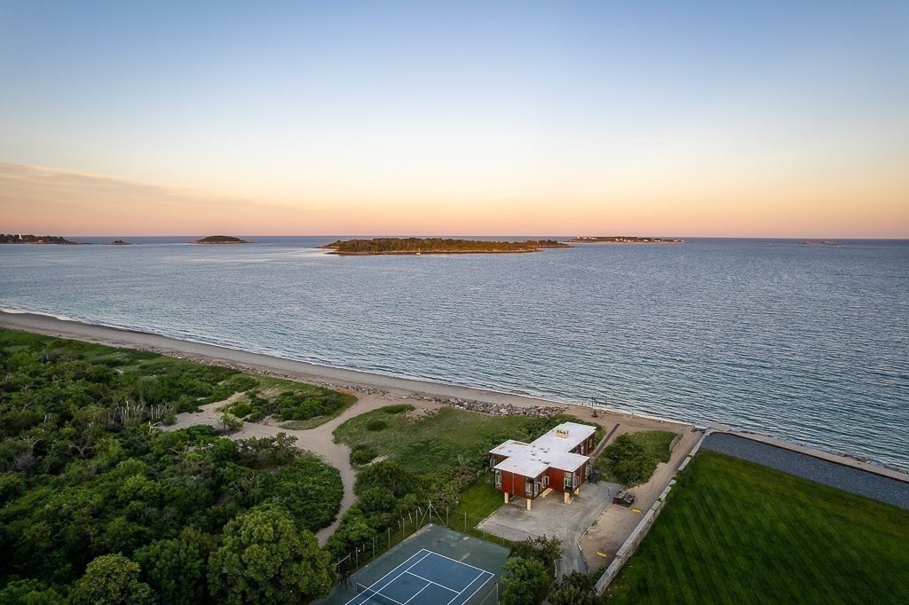 68 Paine Avenue Beverly, MA 01915 - Photo 31 of 32 an aerial view of a house with a yard