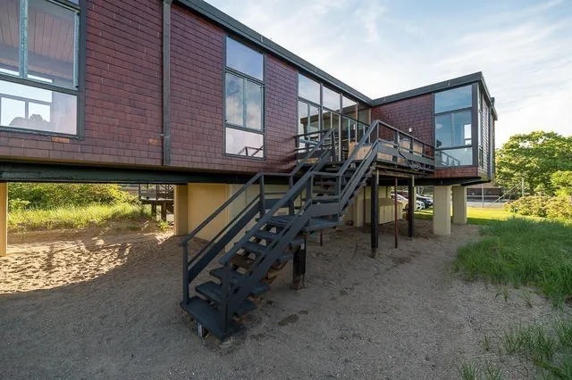 a view of swimming pool with a yard