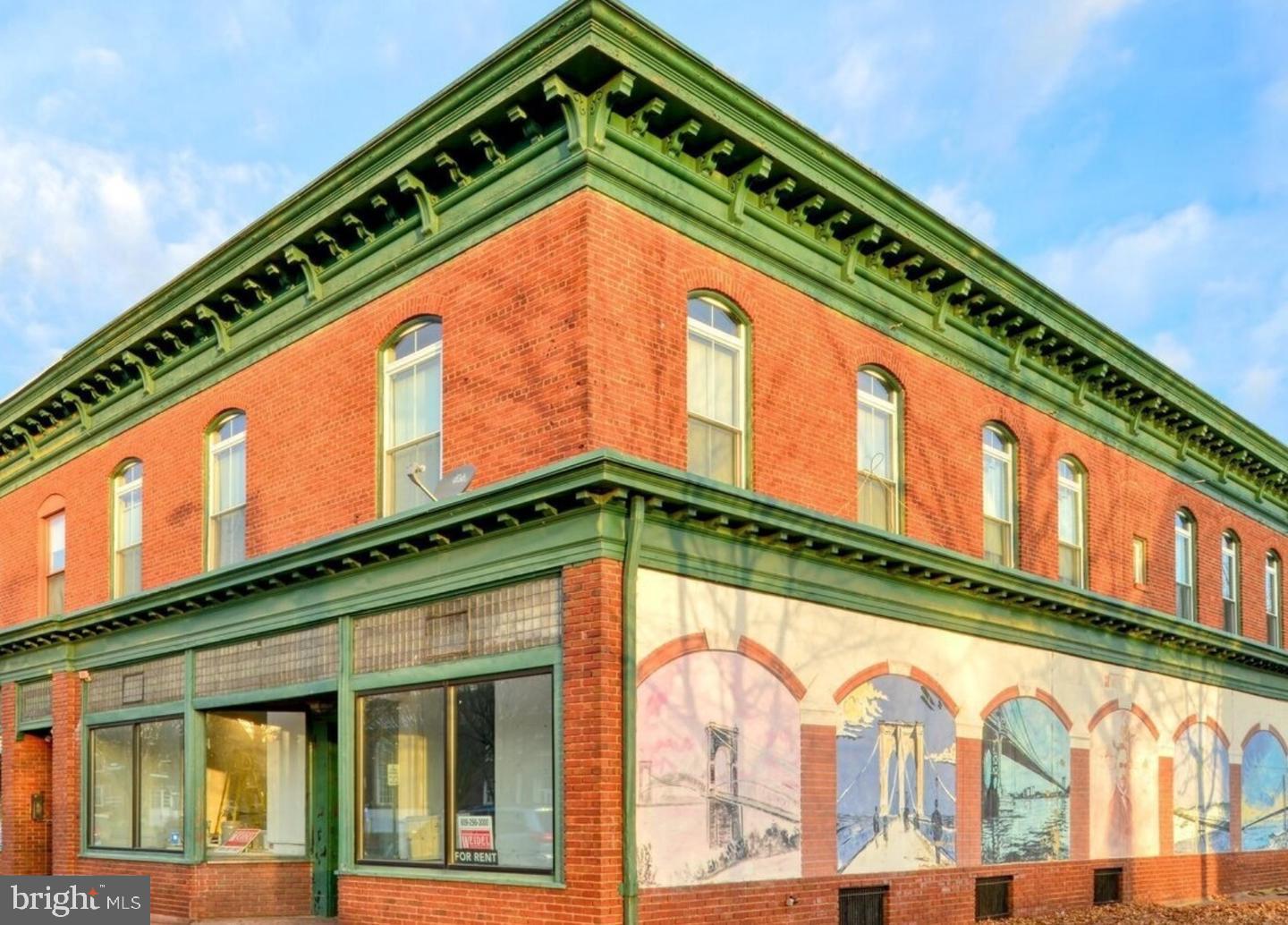 a view of a building with a window