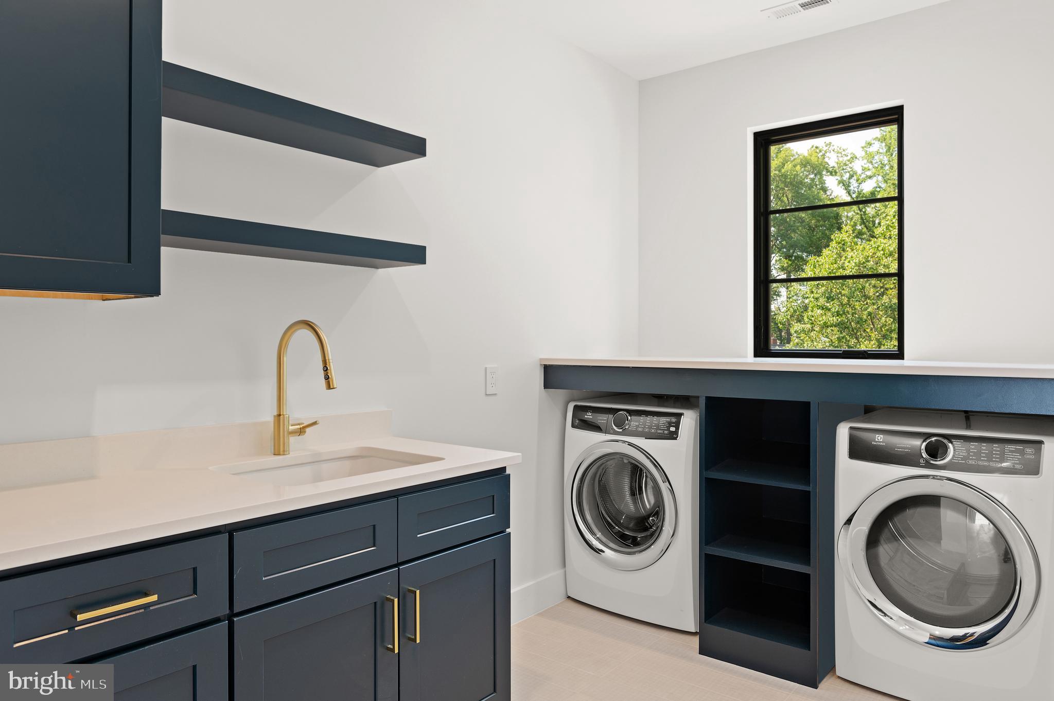 6916 Marbury Road Bethesda, MD 20817 - Photo 57 of 89 Second Floor Laundry Room