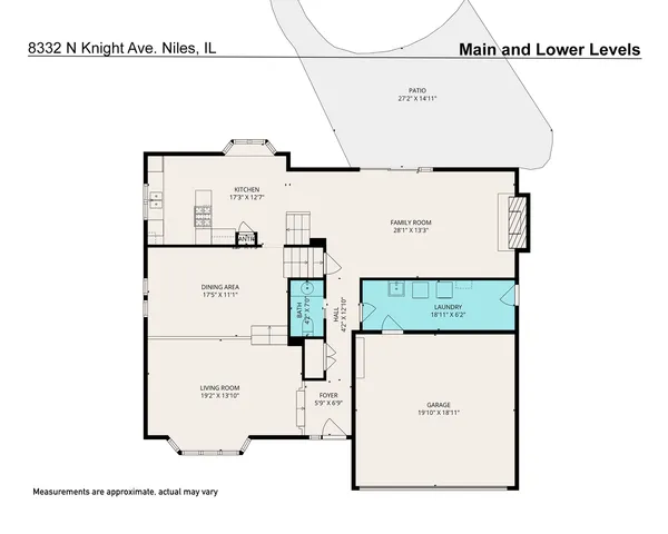 $795,000 | 8332 North Knight Avenue, Niles, IL 60714