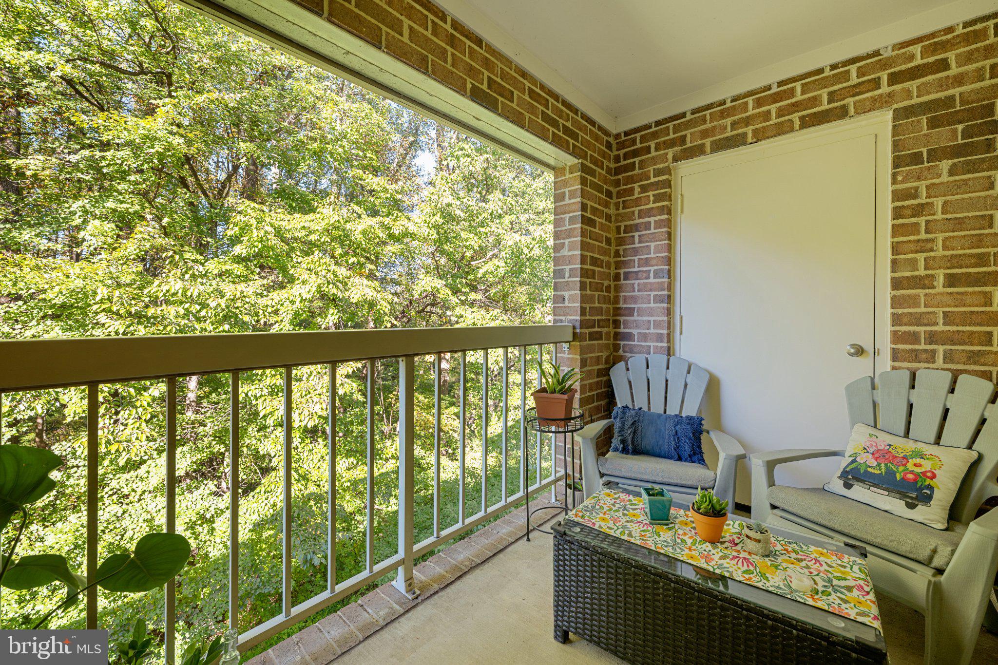 5809 Cove Landing Road, Unit 303 Burke, VA 22015 - Photo 21 of 27 Private Covered Balcony