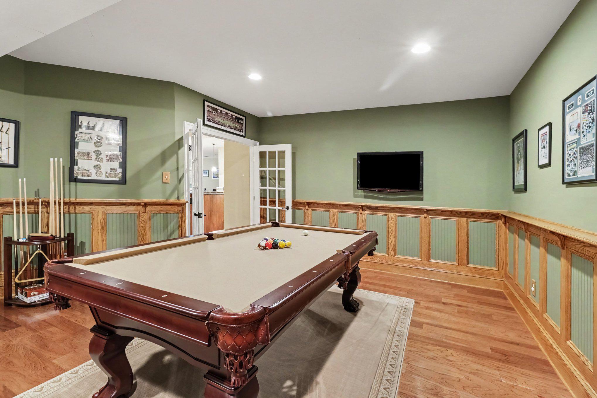 1376 Spring Hill Road Norristown, PA 19403 - Photo 54 of 68 Inviting billiard room in the finished basement