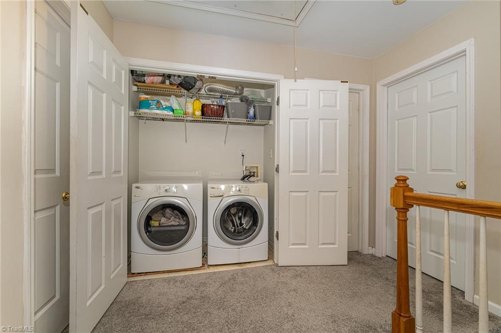1768 Harper Spring Drive Clemmons, NC 27012 - Photo 17 of 38 Laundry upper level