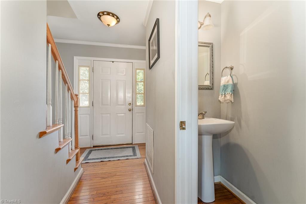 1768 Harper Spring Drive Clemmons, NC 27012 - Photo 8 of 38 Entry hall with half bath