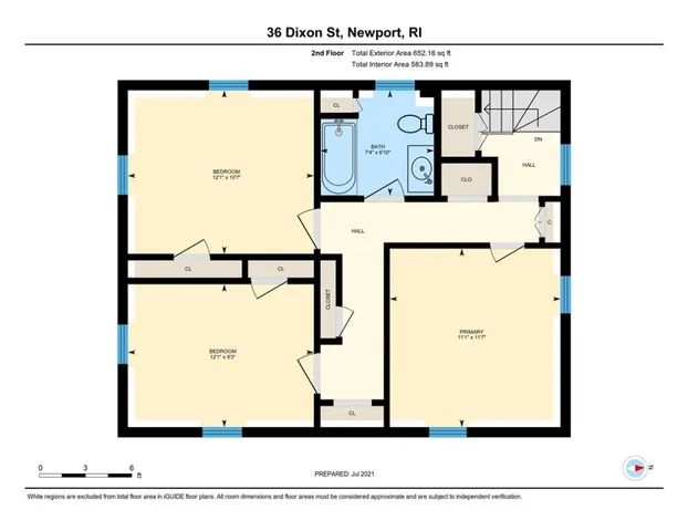 $2,800 | 36 Dixon Street, Newport, RI 02840