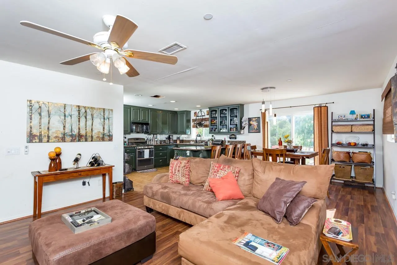 2341 Lake Morena Drive Campo, CA 91906 - Photo 31 of 45 a living room with furniture and a large window