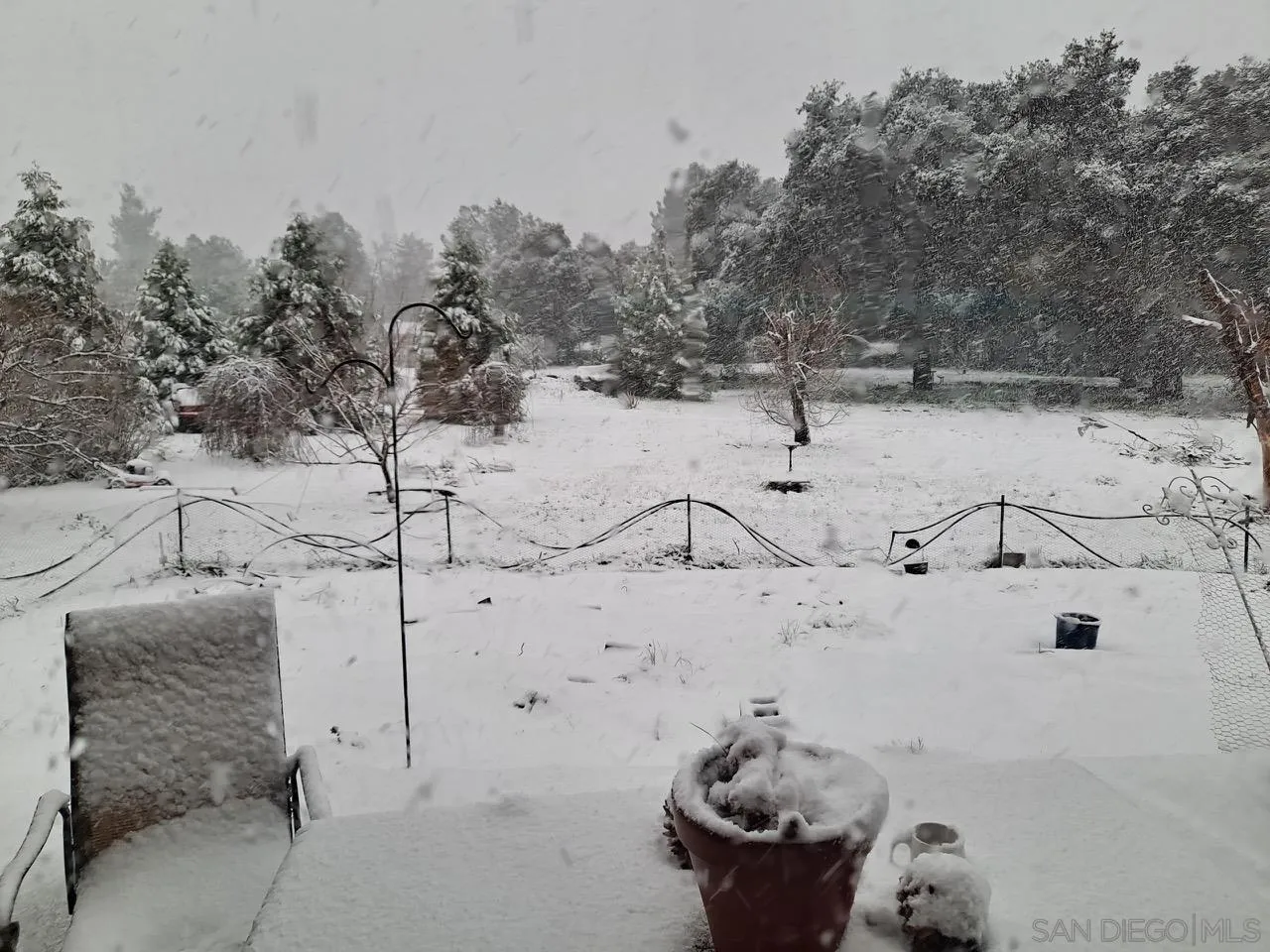2341 Lake Morena Drive Campo, CA 91906 - Photo 40 of 45 a view of a lot of snow on the road