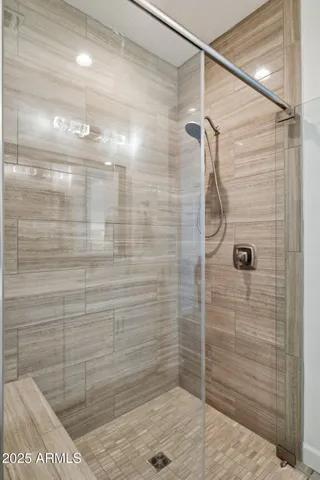 a view of an ocean from a mountain