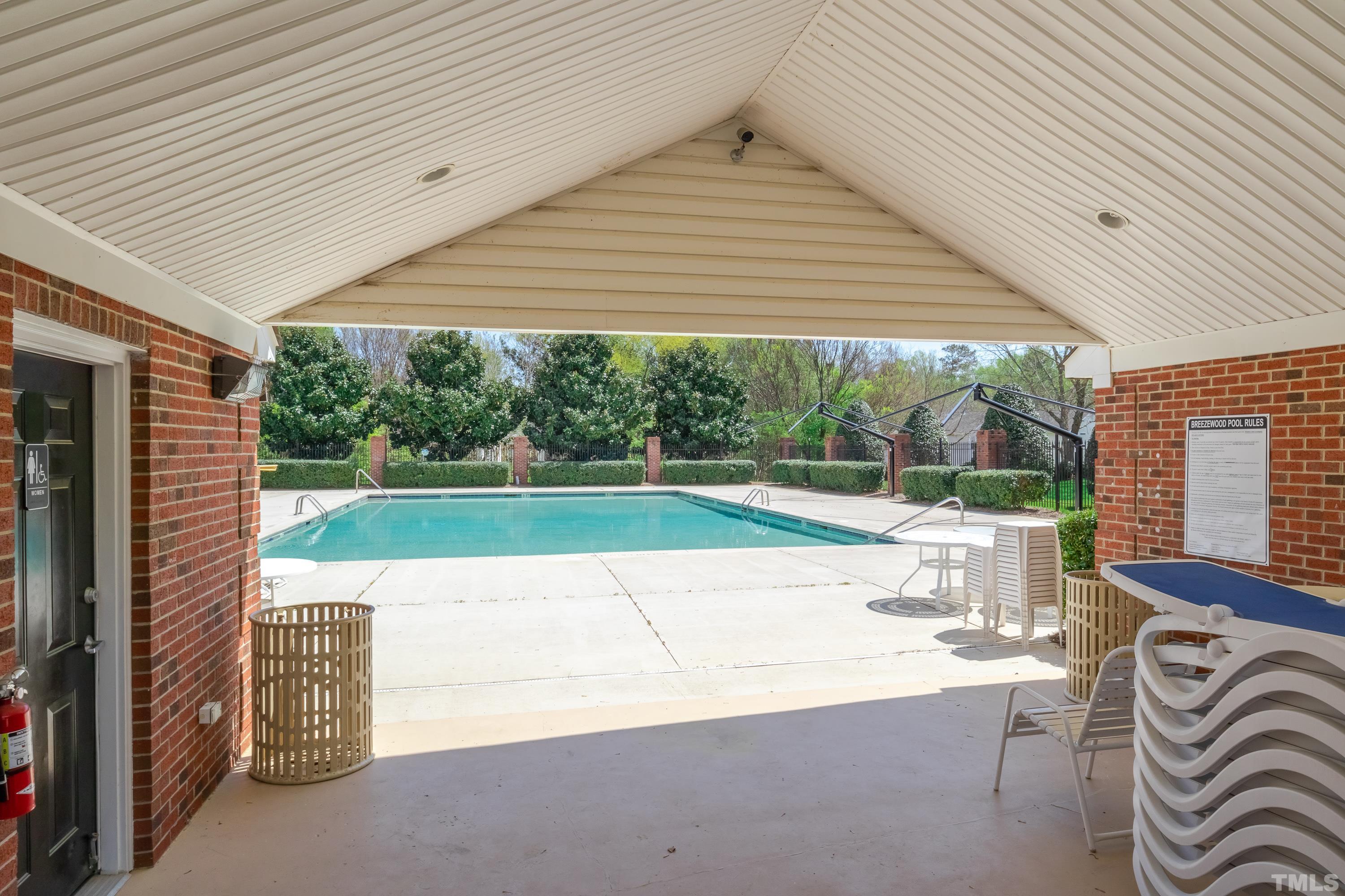 2101 Piney Brook Road, Unit 107 Raleigh, NC 27614 - Photo 35 of 37 a view of a porch with wooden floor
