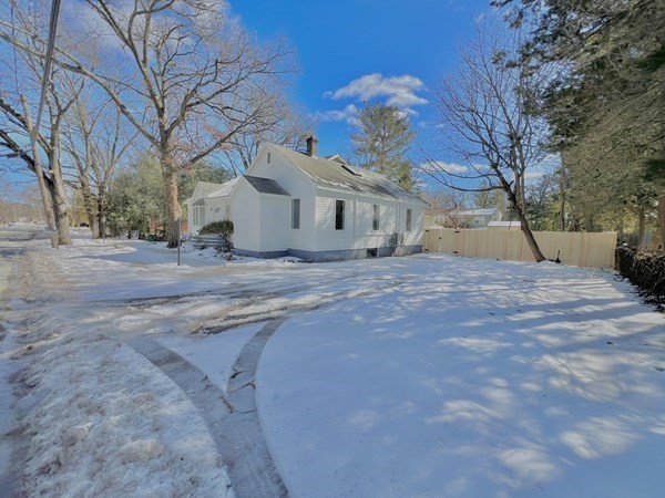 31 Carleton Street Attleboro, MA 02703 - Photo 13 of 14 a view of a yard with a snow