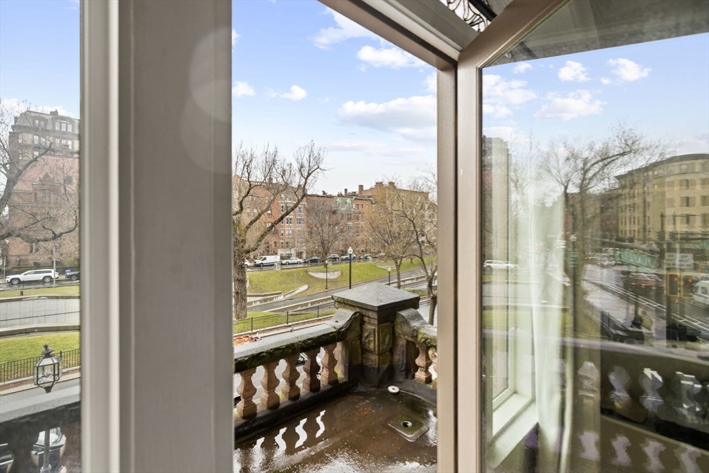 362 Commonwealth Avenue, Unit 2H Boston, MA 02115 - Photo 13 of 20 a view of a balcony with a lake view