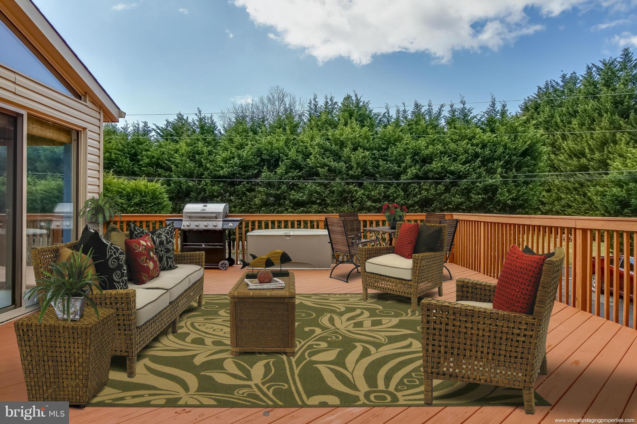12126 Jerusalem Road Kingsville, MD 21087 - Photo 1 of 30 Virtually Staged Deck