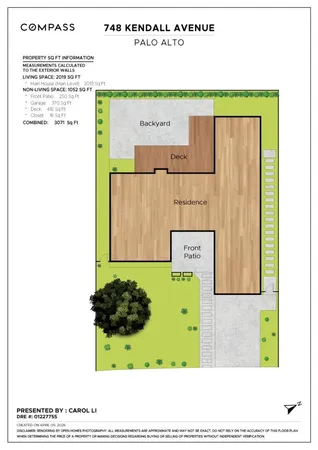 $4,388,000 | 748 Kendall Avenue, Palo Alto, CA 94306