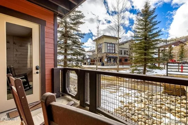 a house view with a outdoor space