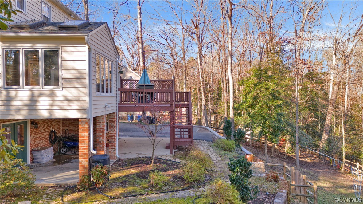 8307 Spring Meadow Road North Chesterfield, VA 23235 - Photo 43 of 47 a view of a house with backyard