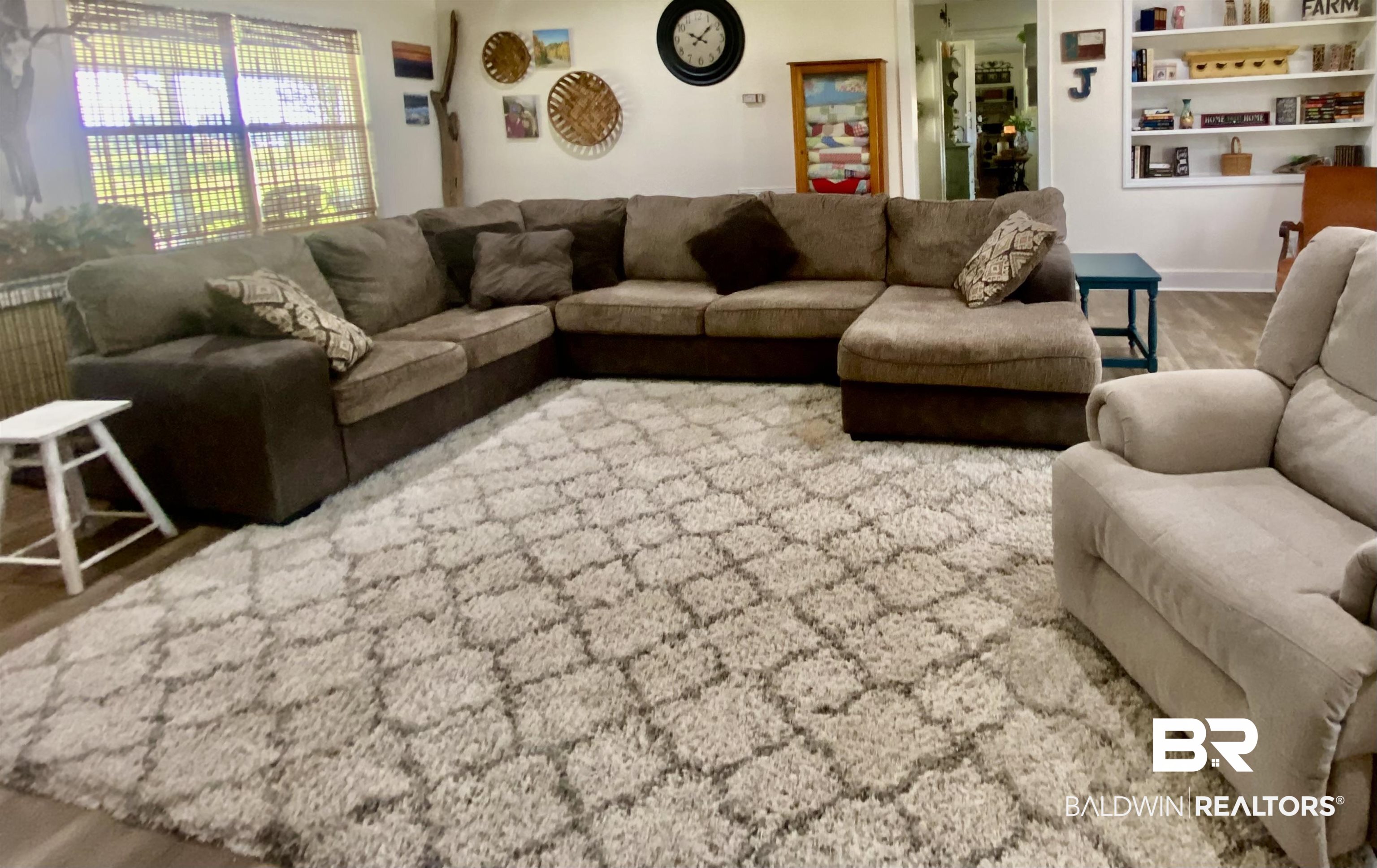 531 Highway 136 Monroeville, AL 36460 - Photo 7 of 48 Living room with hardwood / wood-style flooring