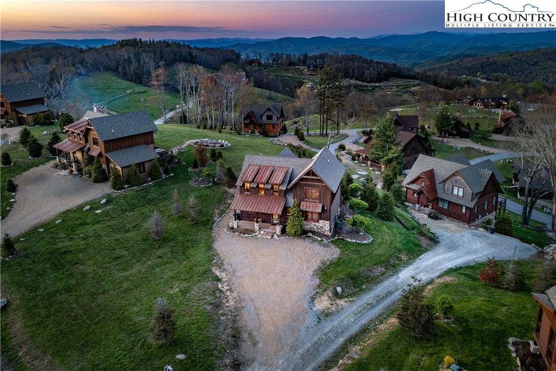 344 High Country Overlook Banner Elk, NC 28604 - Photo 37 of 48 an aerial view of a house with garden space and street view