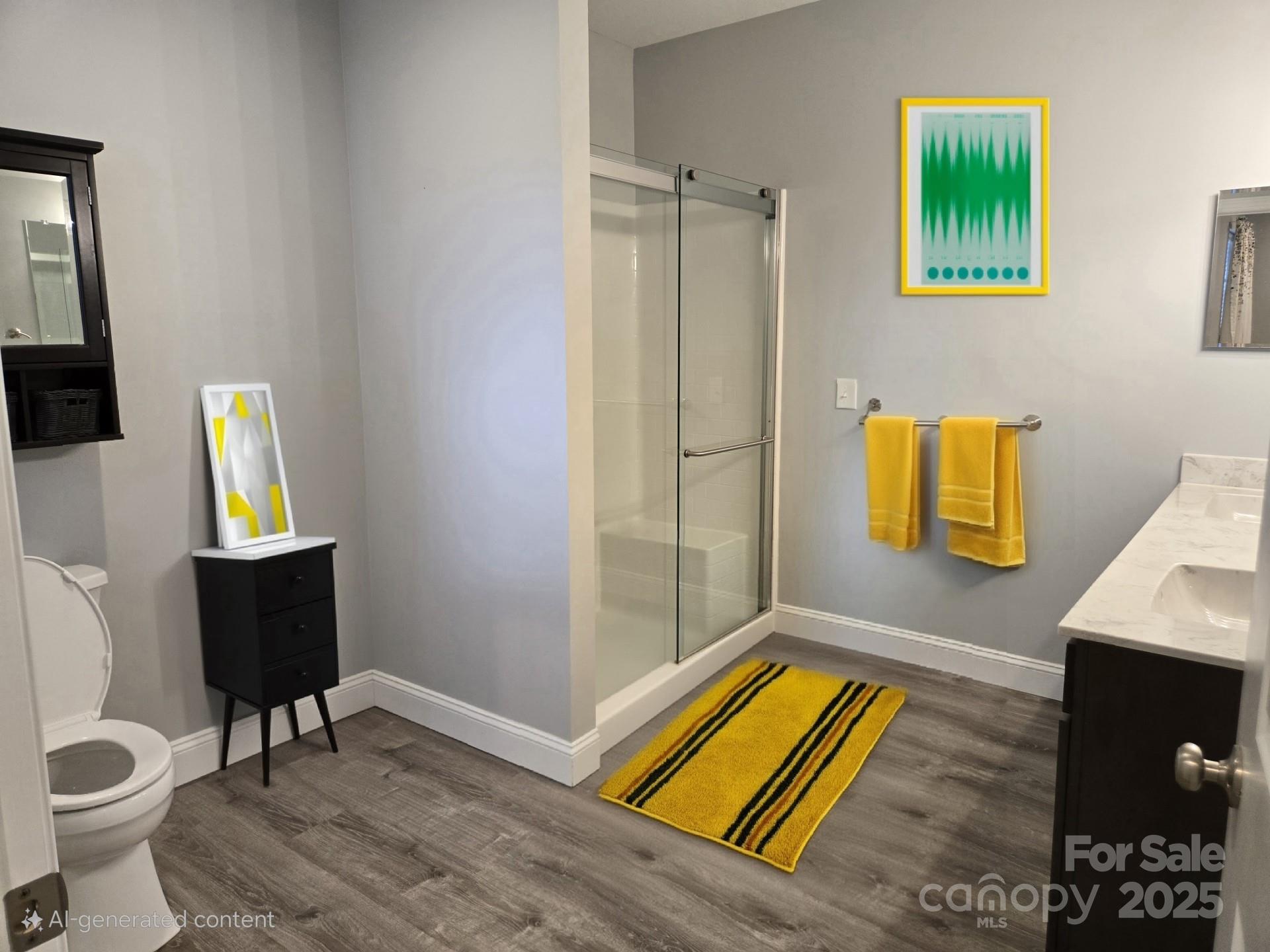 119 Tryon View Drive Flat Rock, NC 28731 - Photo 11 of 22 a view of a living room and bathroom