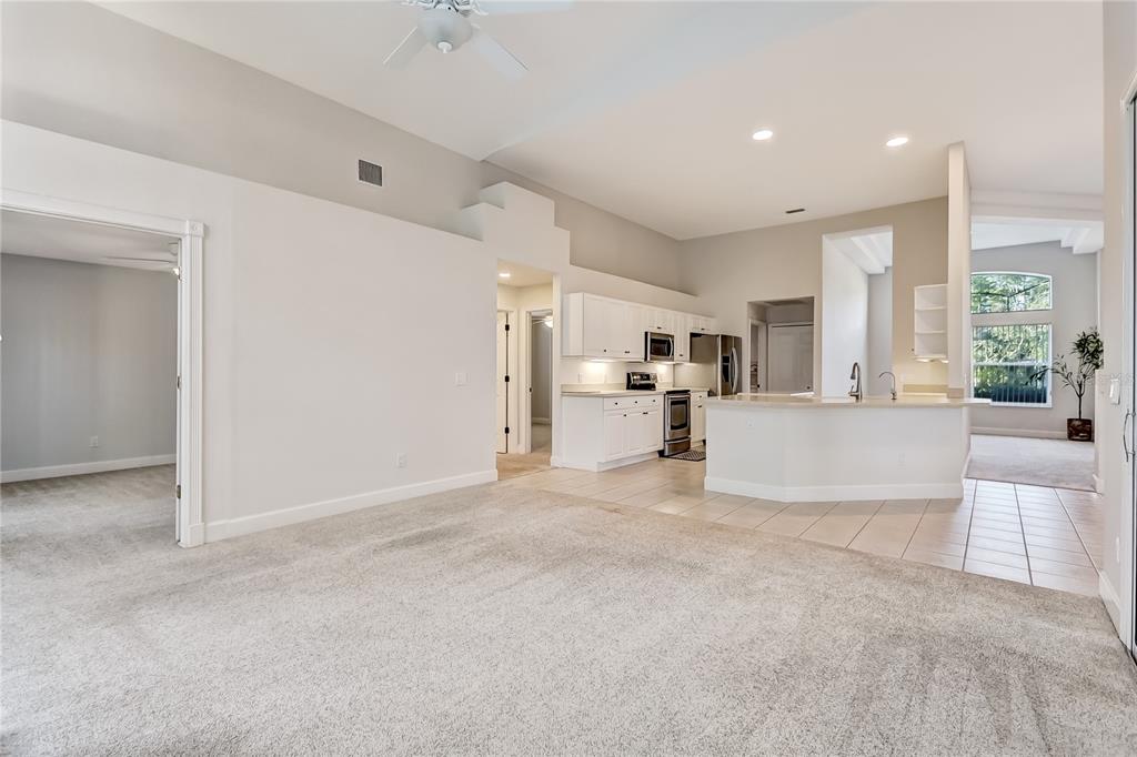 16 Edgar Lane Palm Coast, FL 32164 - Photo 39 of 53 a view of kitchen with furniture and refrigerator