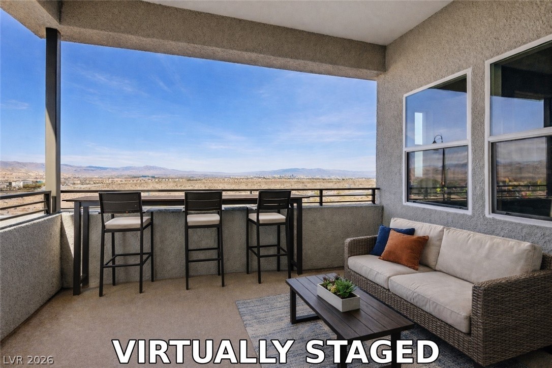 3338 Esker Rdg Avenue Henderson, NV 89044 - Photo 58 of 70 2nd floor balcony off of living room