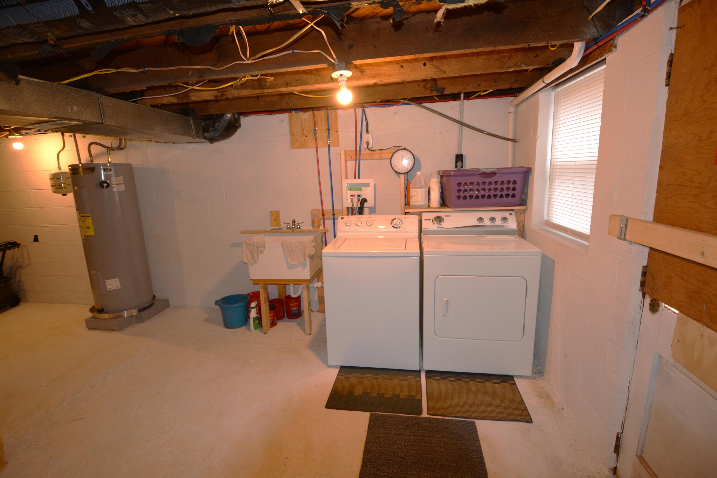 3316 Bassett Heights Road Bassett, VA 24055 - Photo 28 of 51 a utility room with dryer and washer