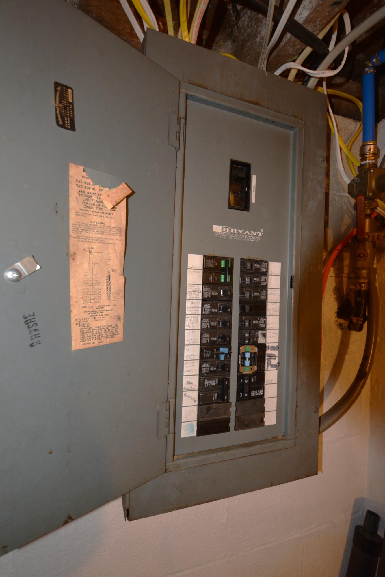 3316 Bassett Heights Road Bassett, VA 24055 - Photo 32 of 51 a front view of a house with a blue gate