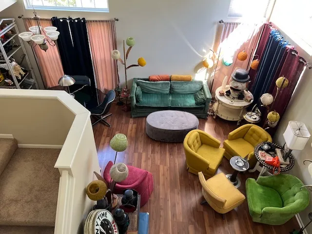 a bathroom with a sink mirror and toilet