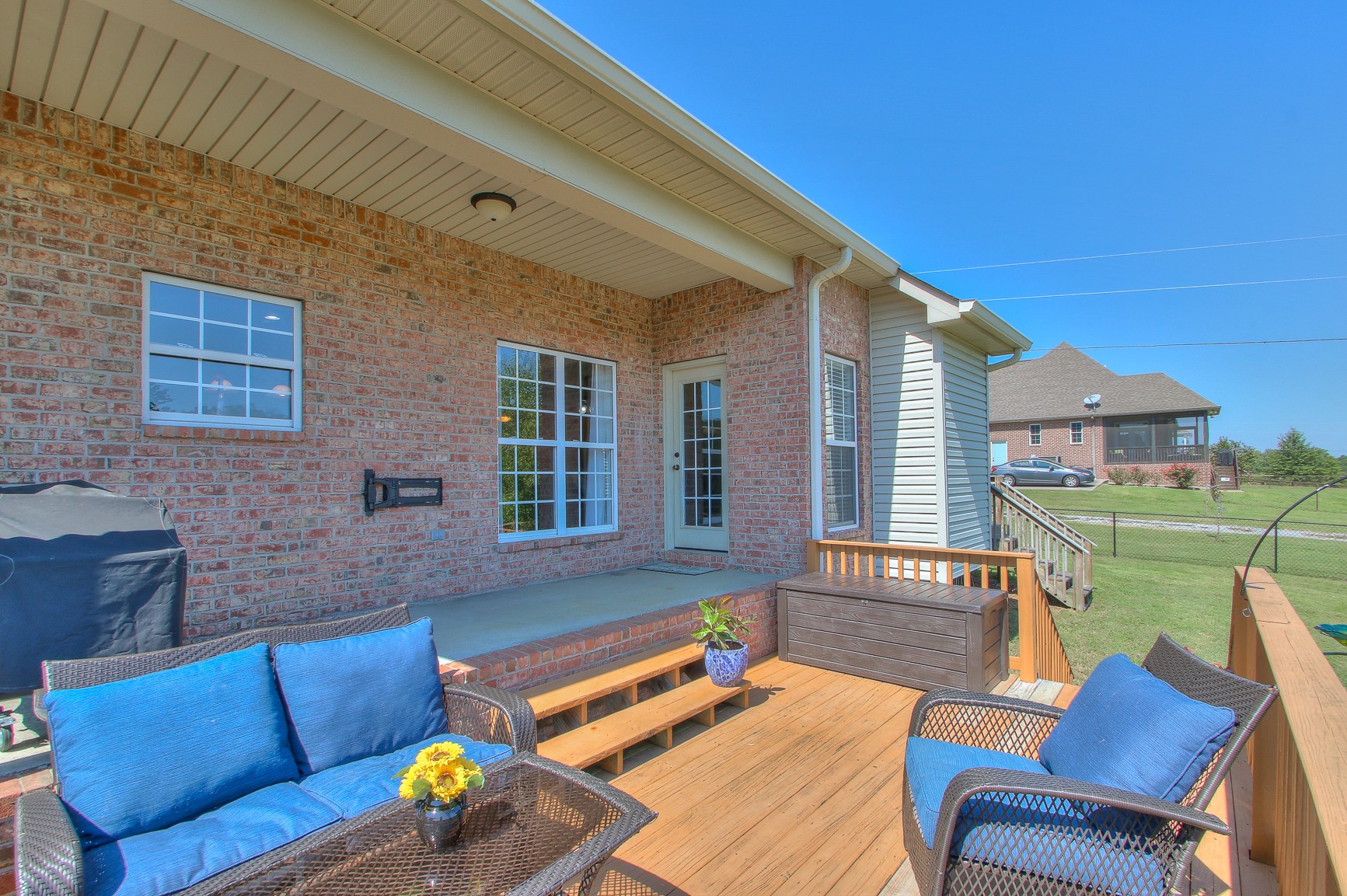 773 Sugar Flat Road Lebanon, TN 37087 - Photo 11 of 41 a backyard of a house with seating space