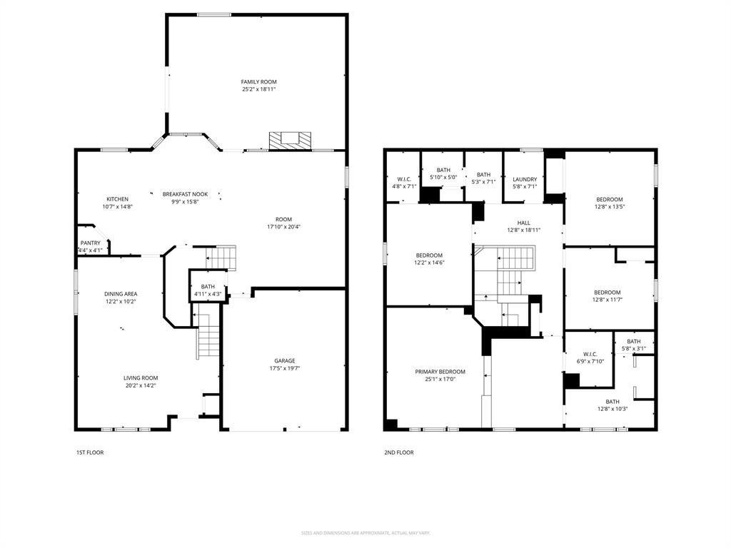 2133 Rustic Ridge Drive Keller, TX 76248 - Photo 40 of 40 View of home floor plan