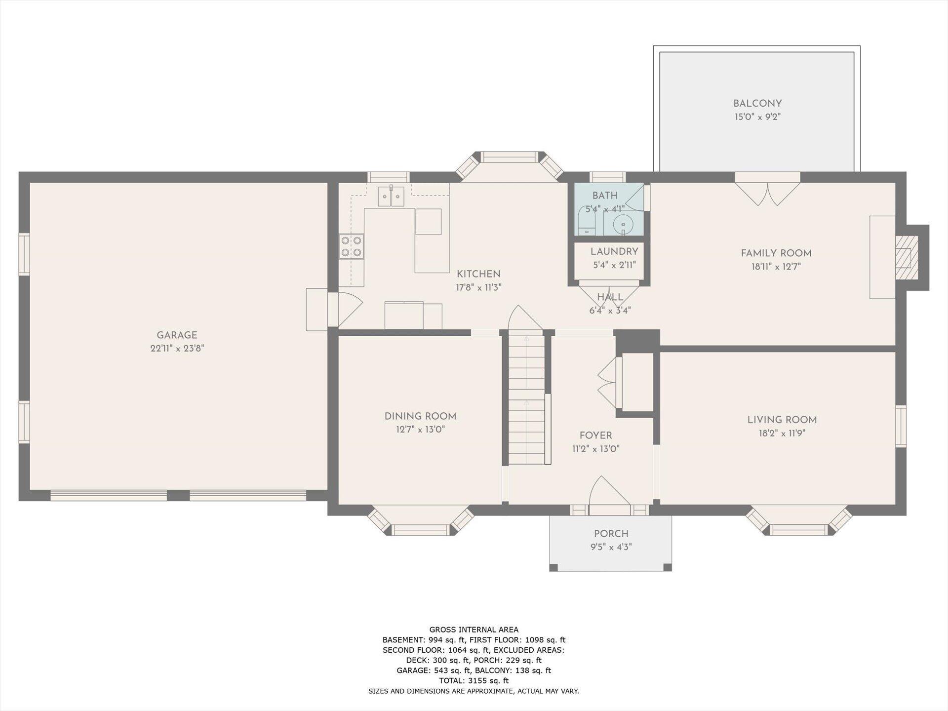 2712 Summit Ridge Road Northeast Roanoke, VA 24012 - Photo 45 of 47 01-First Floor