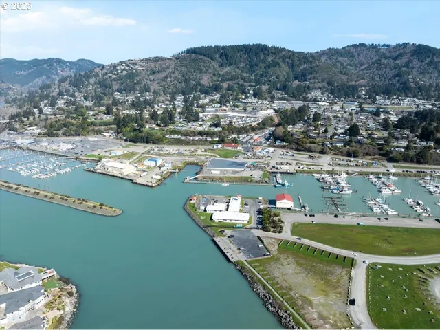 a view of a lake with a mountain