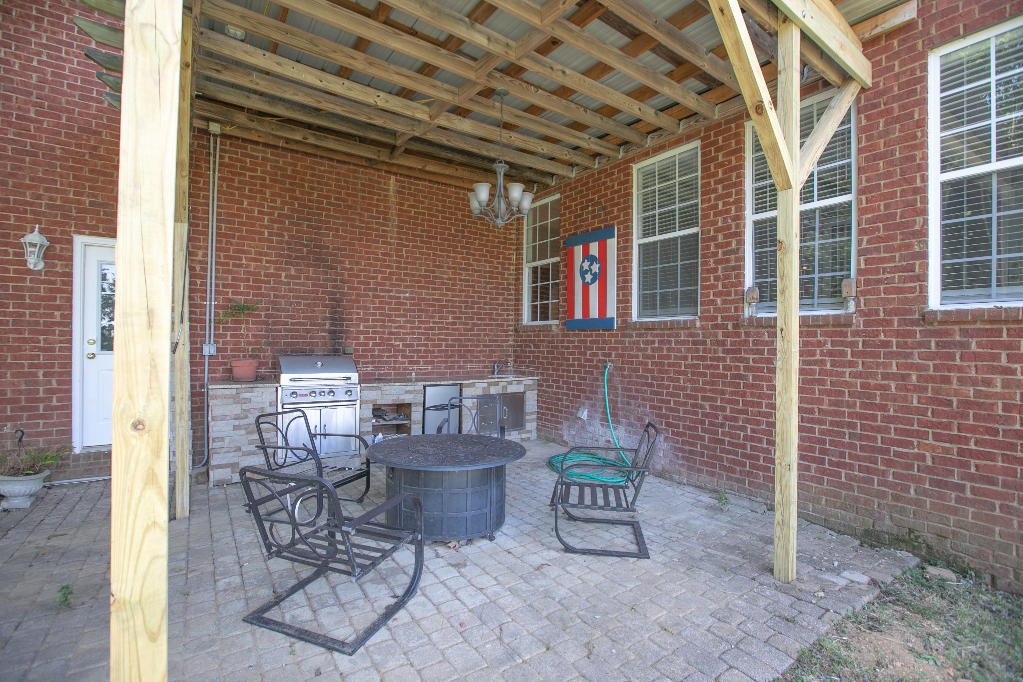 7285 North Milton Road Milton, TN 37118 - Photo 47 of 58 Outdoor kitchen with grill