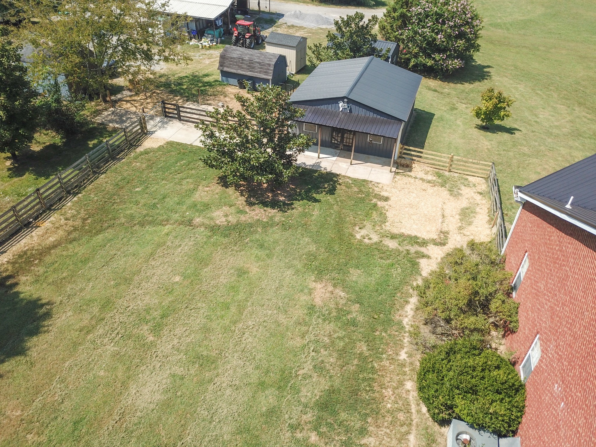 7285 North Milton Road Milton, TN 37118 - Photo 51 of 58 an aerial view of a house with pool yard patio and outdoor seating