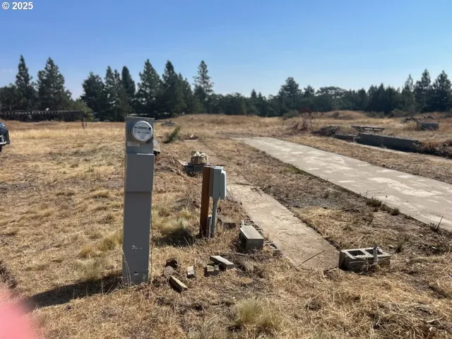 a view of a lake with a mountain in the back