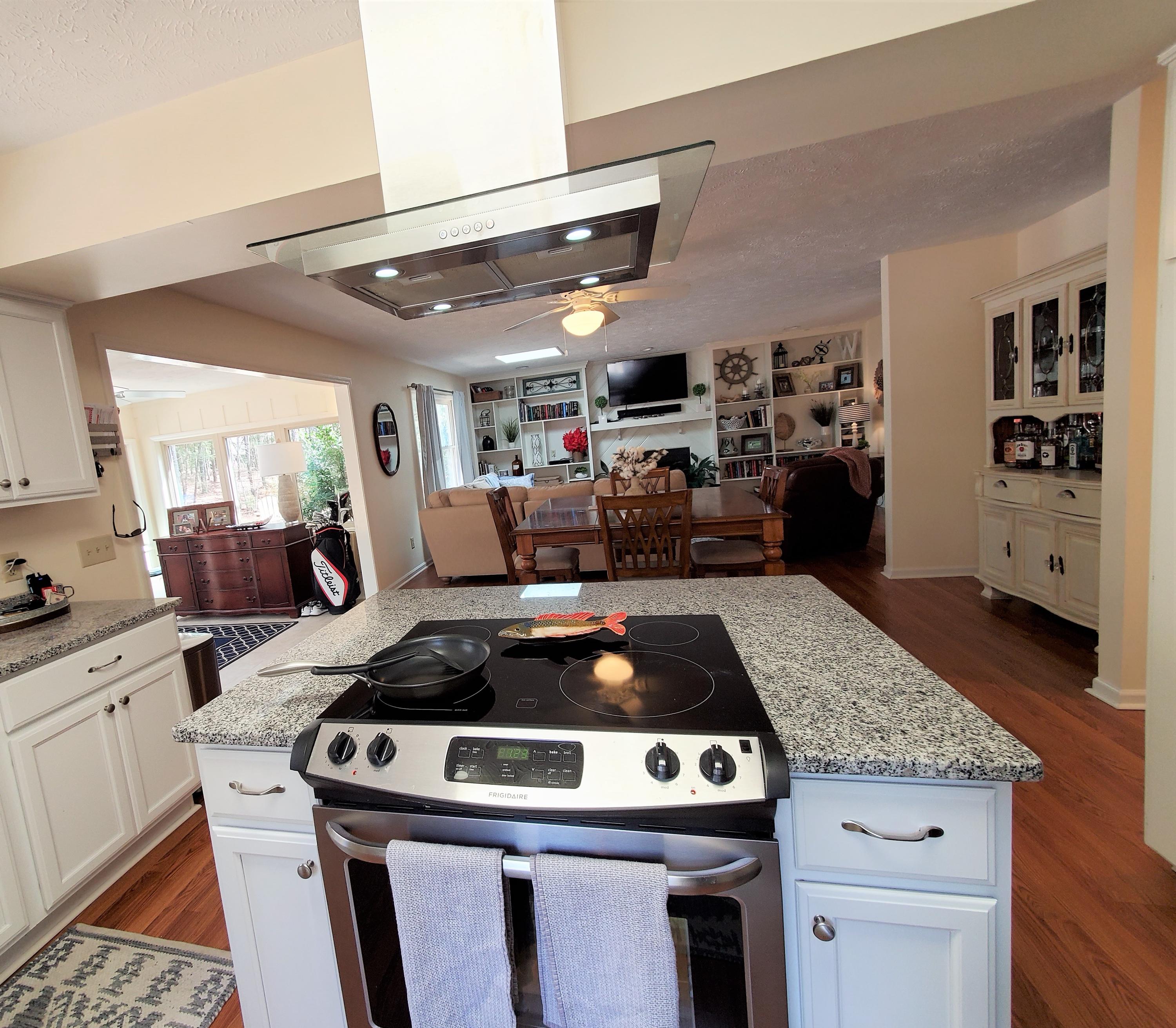 204 Hardee Branch Road West End, NC 27376 - Photo 22 of 49 View from Kitchen into Living area