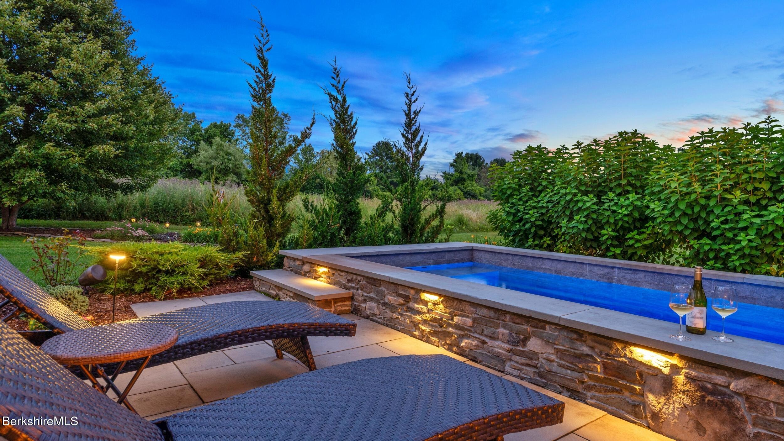 575 Devon Road Lee, MA 01238 - Photo 10 of 58 TWILIGHT - PLUNGE POOL