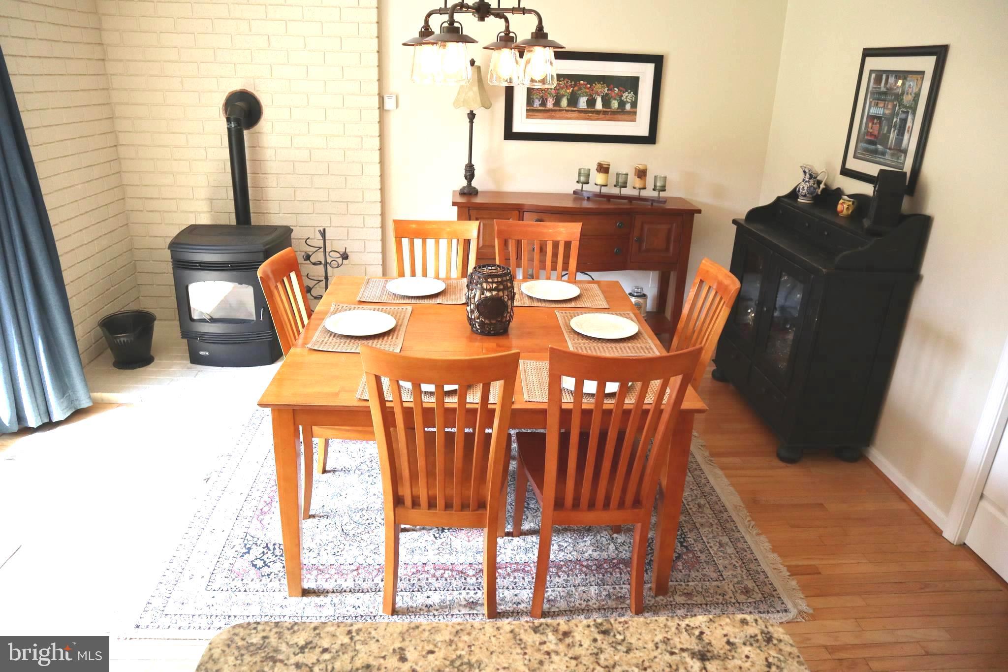 3000 Moores Road Baldwin, MD 21013 - Photo 9 of 23 Awesome cozy pellet stove